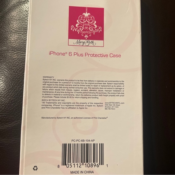 BY TECH DECORATIVE FITTED PROTECTIVE CASE iphone 6 Plus Protective Case - Picture 3 of 4